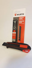 Charger l'image dans la galerie, Cutter professionnel Würth 2K – 3 lames sécables + 10 lames supplémentaires