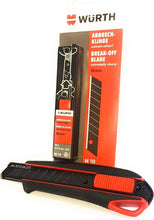 Charger l'image dans la galerie, Cutter professionnel Würth 2K – 3 lames sécables + 10 lames supplémentaires