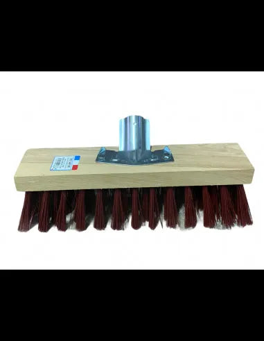 BALAIS CANTONNIER PVC 32cm - Balai professionnel résistant pour extérieur