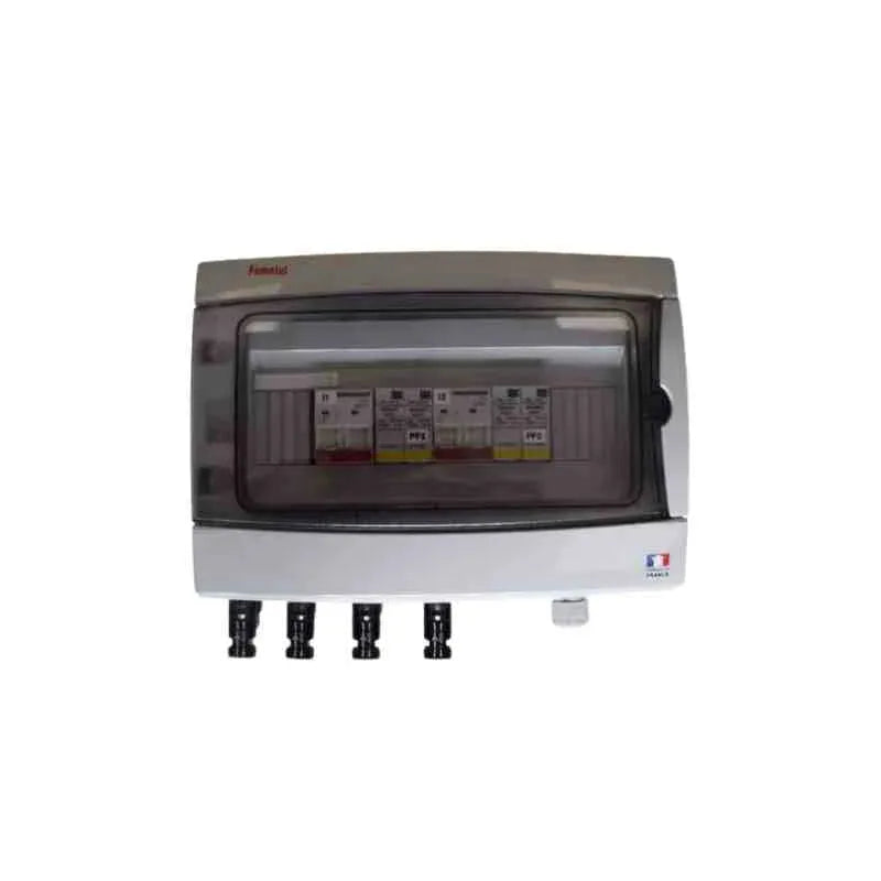 Coffret de protection DC 600V avec sectionneur et parafoudre 2 MPPT