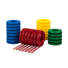 Charger l'image dans la galerie, grillage-avertisseur-reseau-enterre-30cm-rouleau-100m-code-couleur-norme-nf-en12613