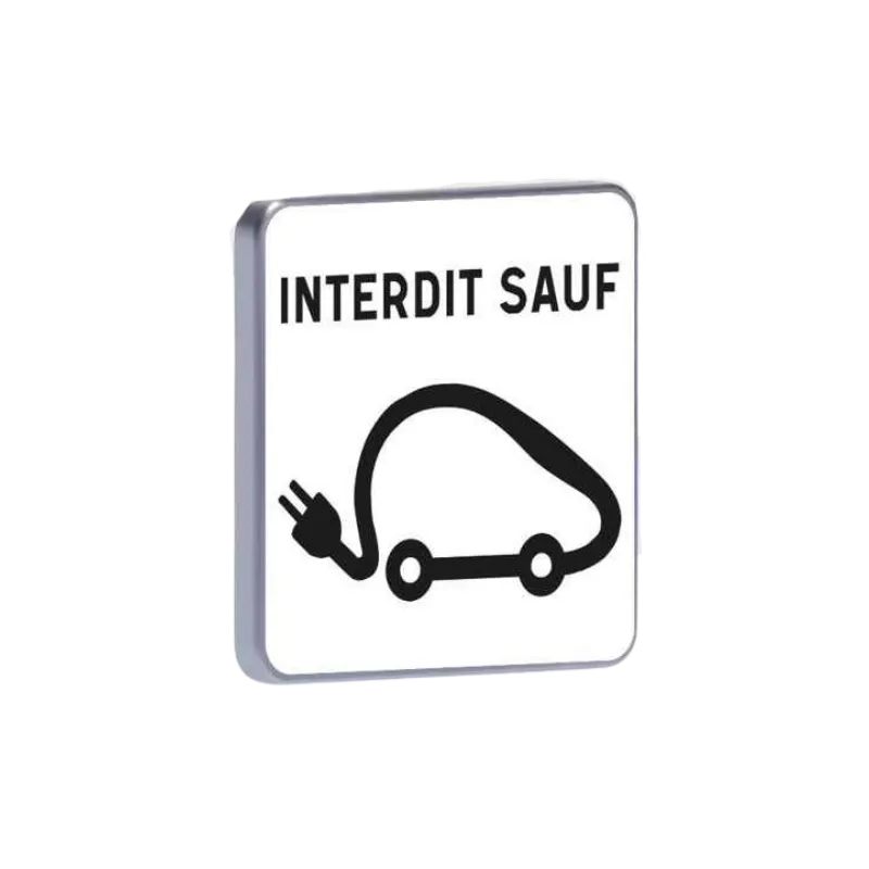 Panneau Aluminium M6i – Réservé aux Véhicules Électriques