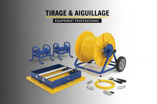 Aiguille & Tirage pour Aiguillage Fibre optique