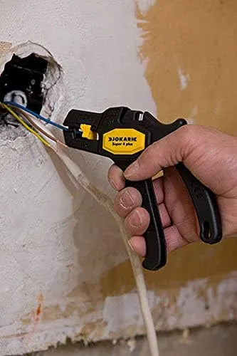 Pince à Dénuder Automatique Jokari T20050 – Super 4 Plus, 0,2 à 6 mm², Coupe-Fil Intégré