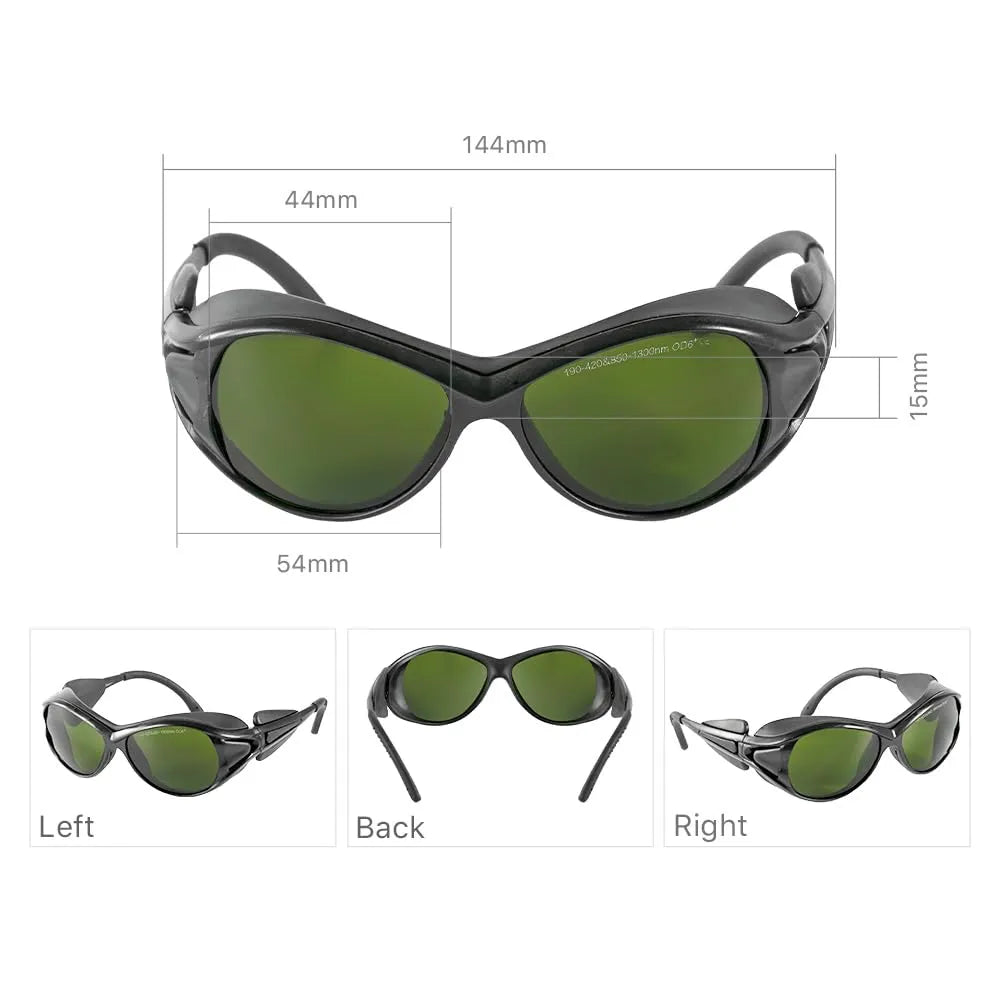 Lunettes de Protection Laser Cloudray 1064nm OD6+ – Sécurité Maximale pour Applications Laser à Fibre