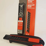 Cutter professionnel Würth 2K – 3 lames sécables + 10 lames supplémentaires