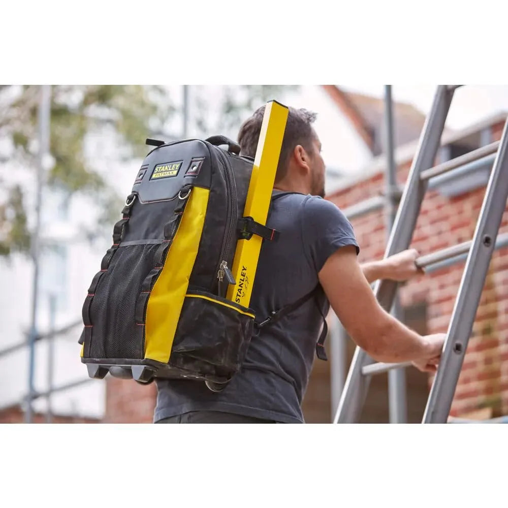 Sac à dos porte-outils à roulettes STANLEY FATMAX 1-79-215 – Mobilité et organisation pour les professionnels