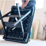 Établi pliant télécom replié transport véhicule