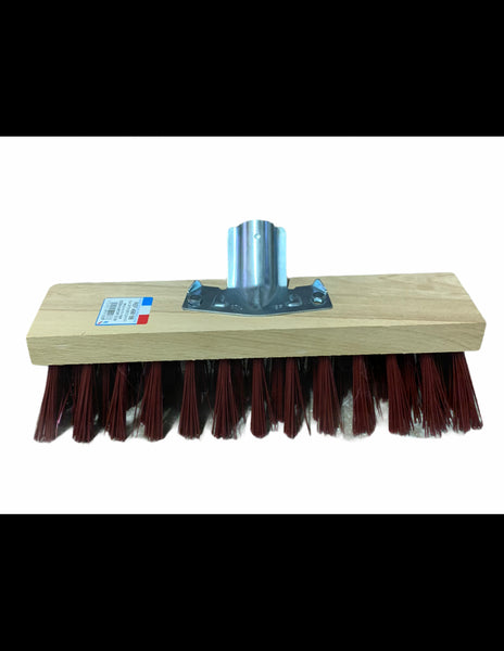 BALAIS CANTONNIER PVC 32cm - Balai professionnel résistant pour extérieur