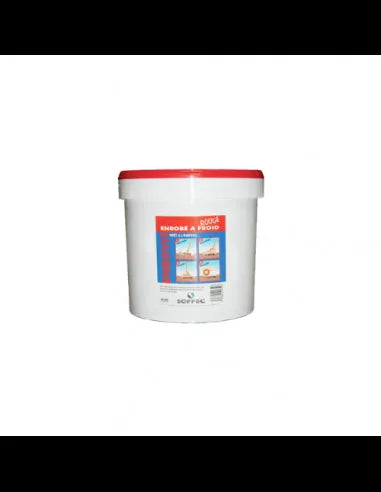 ENROBÉ À FROID SEAU 25KG ENROCEL ROUGE - RÉPARATION ROUTIÈRE IMMÉDIATE ET DURABLE