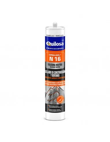 MASTIC SILICONE BLANC HAUTE PERFORMANCE 300ml - Adhérence Supérieure