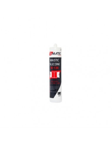 MASTIC SILICONE TRANSLUCIDE NEUTRE 300ml - Haute Performance pour Bâtiment